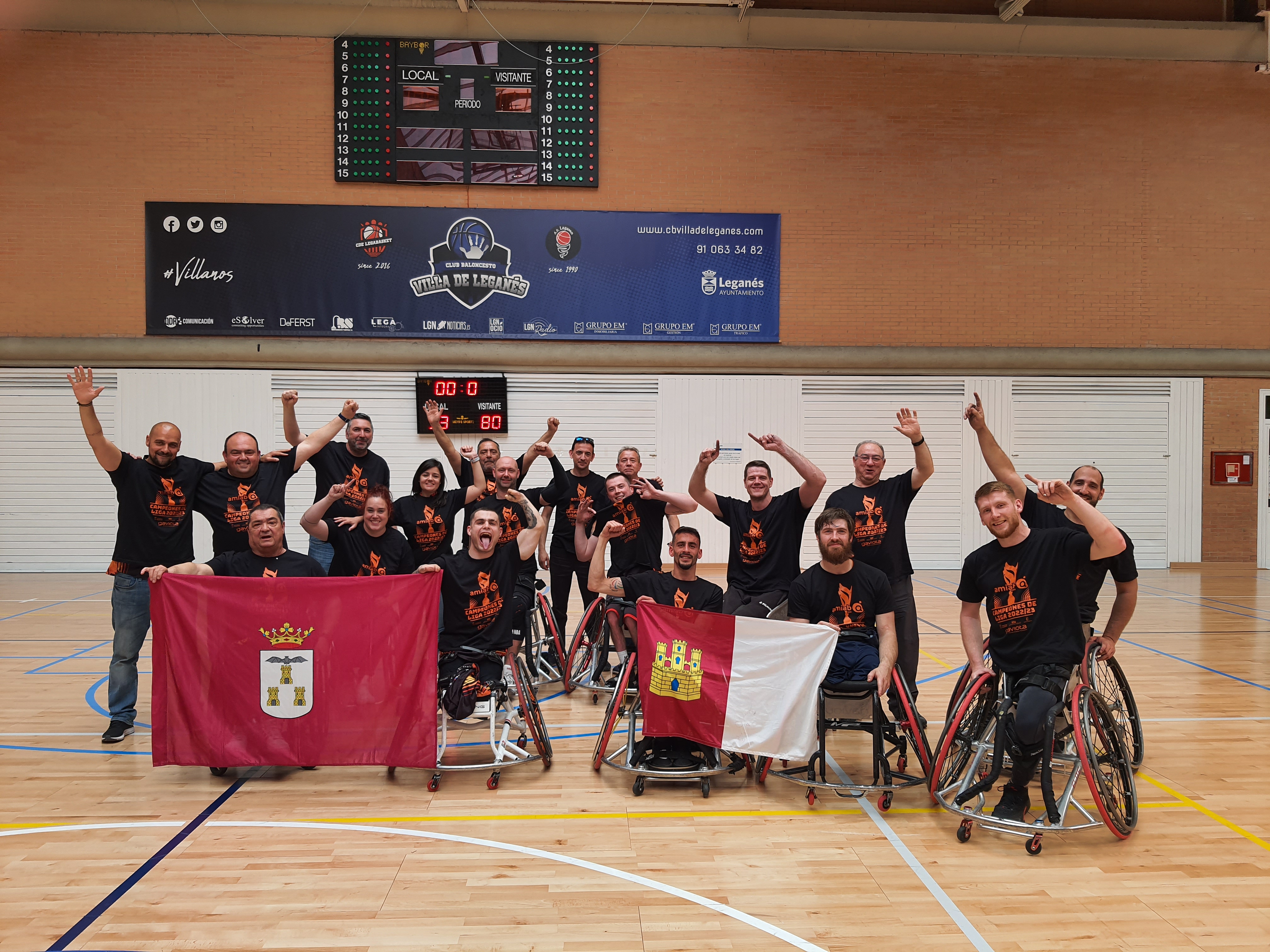 Amiab Albacete, campeón de la Liga de baloncesto en silla de ruedas