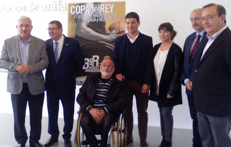 Las autoridades de Málaga se vuelcan con la Copa del Rey de Baloncesto en Silla de Ruedas