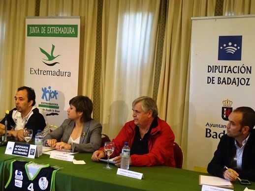 Presentación del Mideba Extremadura ante los medios de comunicación