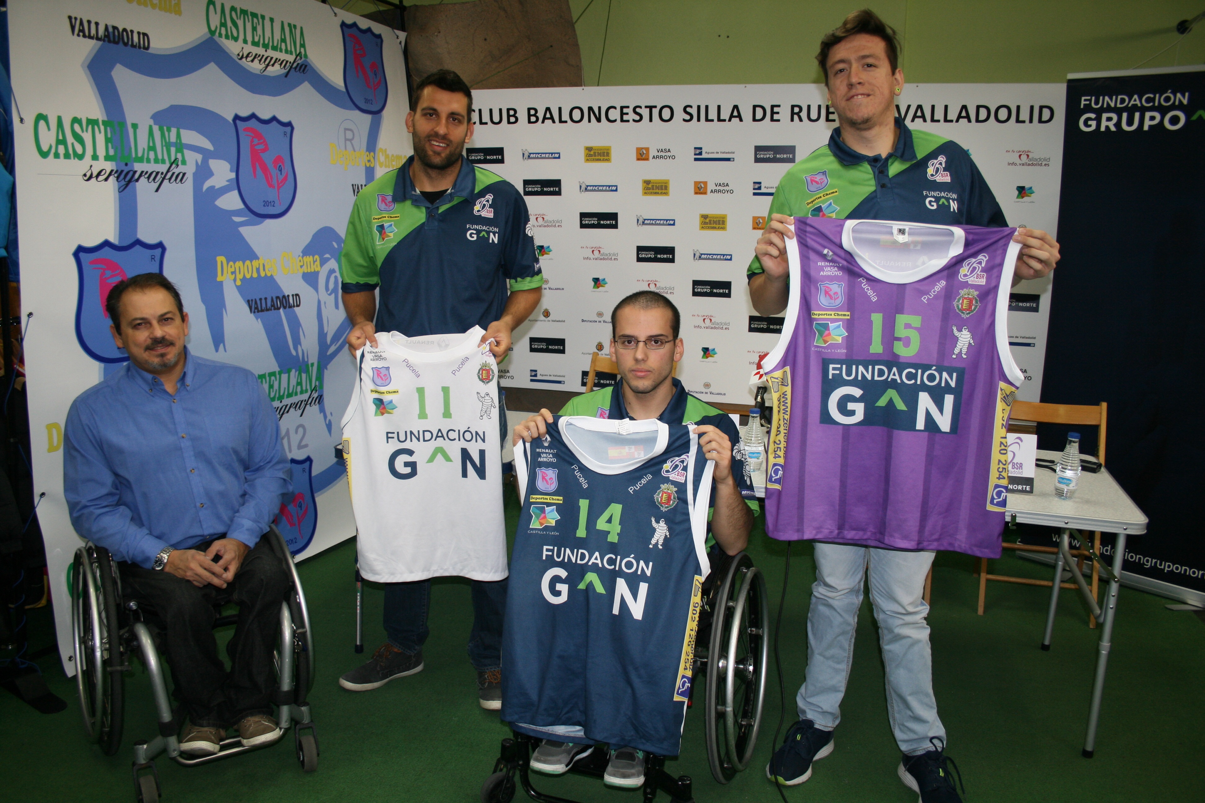 Las nuevas incorporaciones del Fundación Grupo Norte se han presentado ante los medios