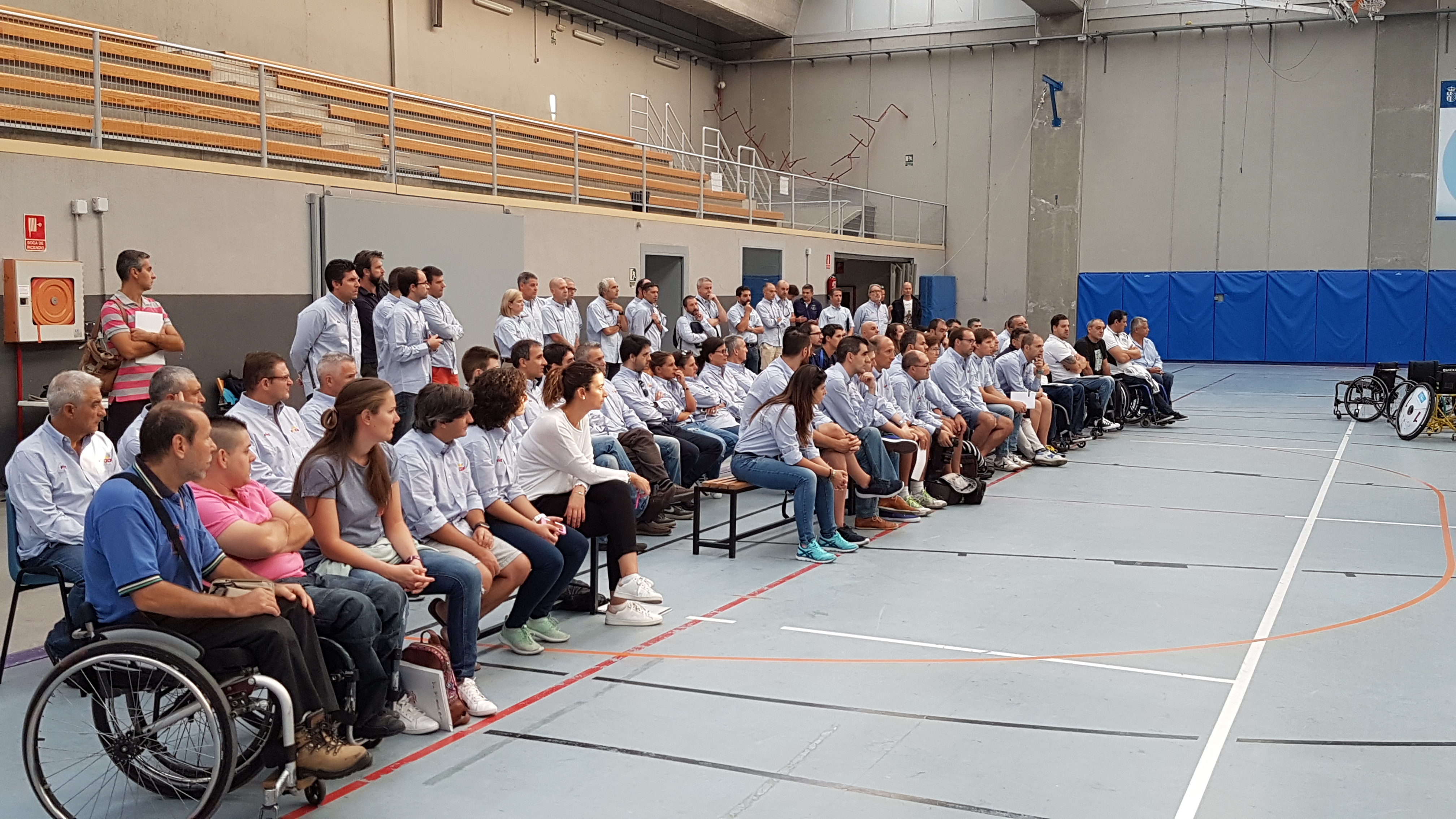 Este fin de semana se celebró en Getafe el clinic de entrenadores y árbitros de baloncesto en silla de ruedas