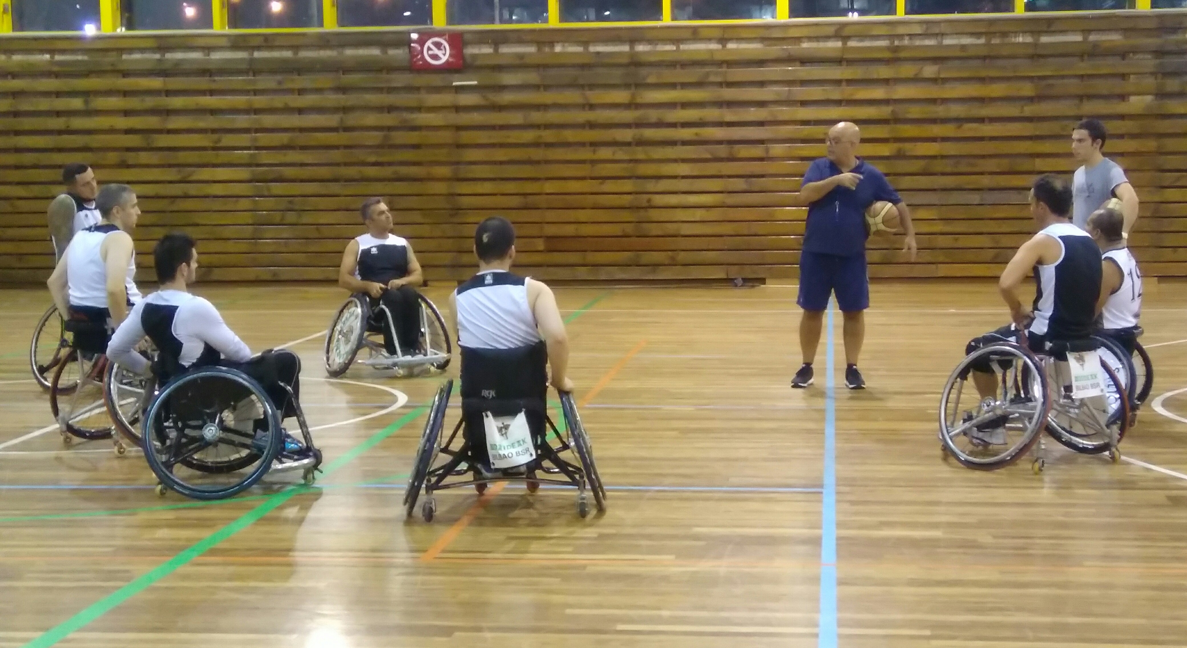 Bilbao BSR vuelve a escena. El club bilbaino de baloncesto en silla de ruedas comienza con su preparación de cara al nuevo curso baloncestístico