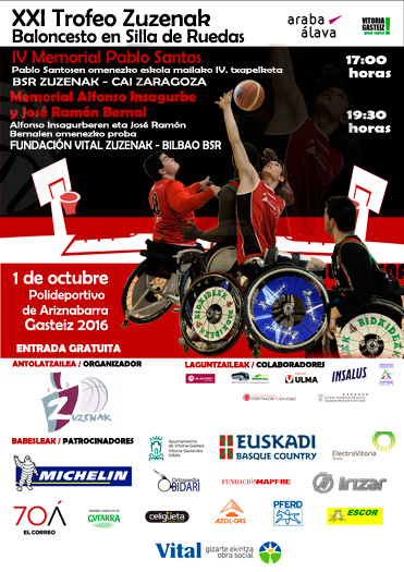 XXI Torneo Zuzenak- Memorial Bernal & Insagurbe (1 de octubre)