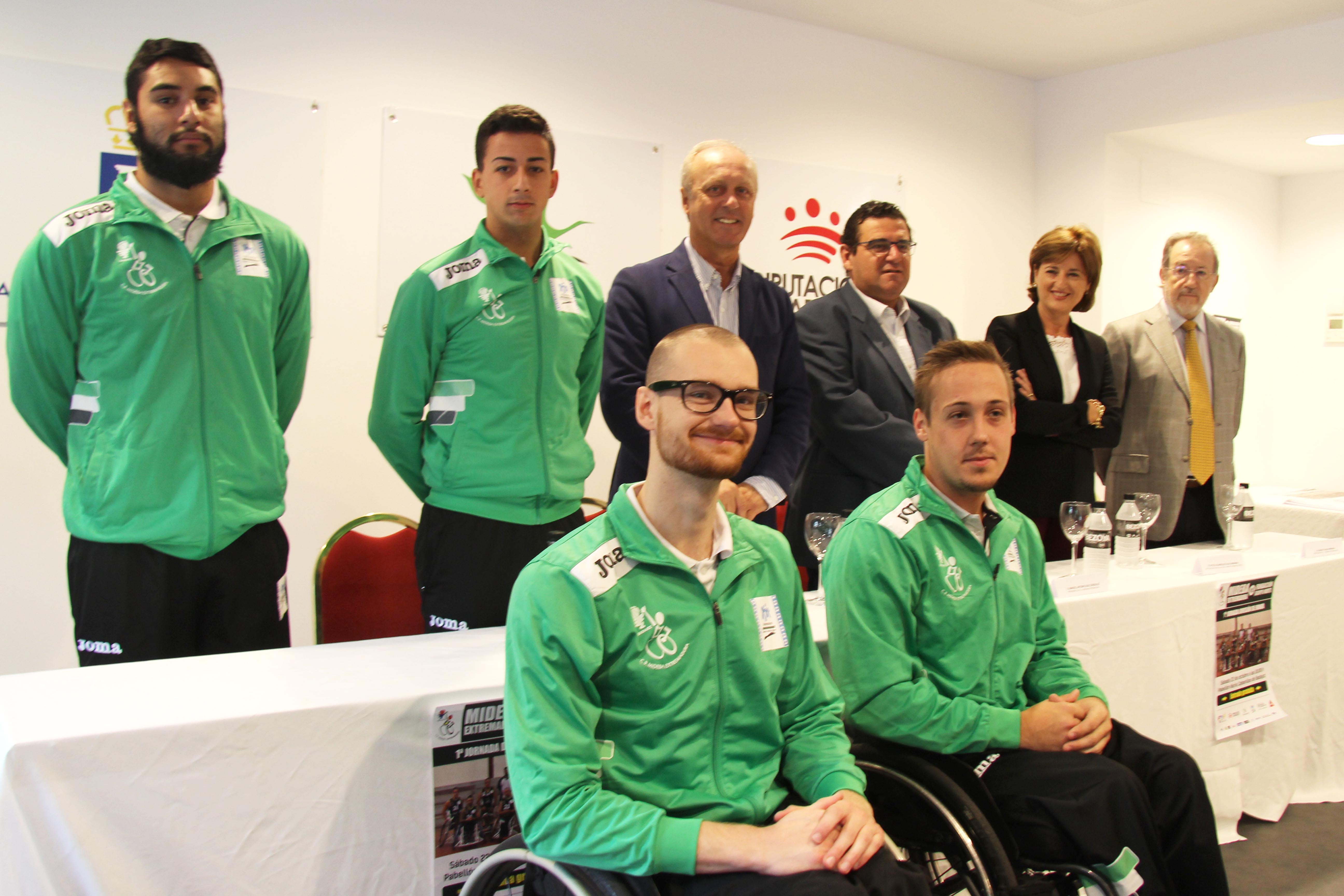 El Mideba Extremadura presenta la nueva temporada con mucha ilusión