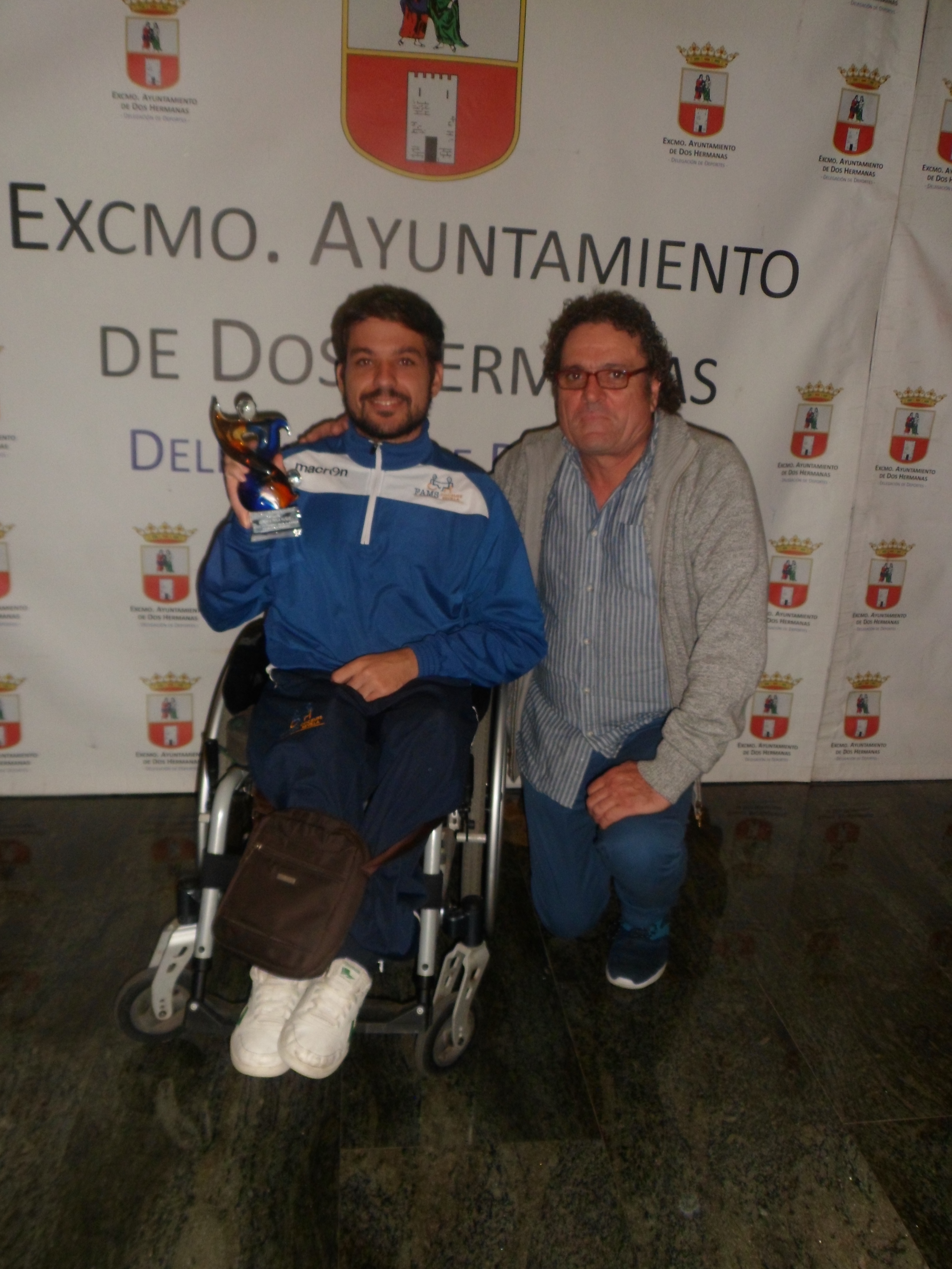 El jugador del BSR Vistazul se siente agradecido al recibir este galardón