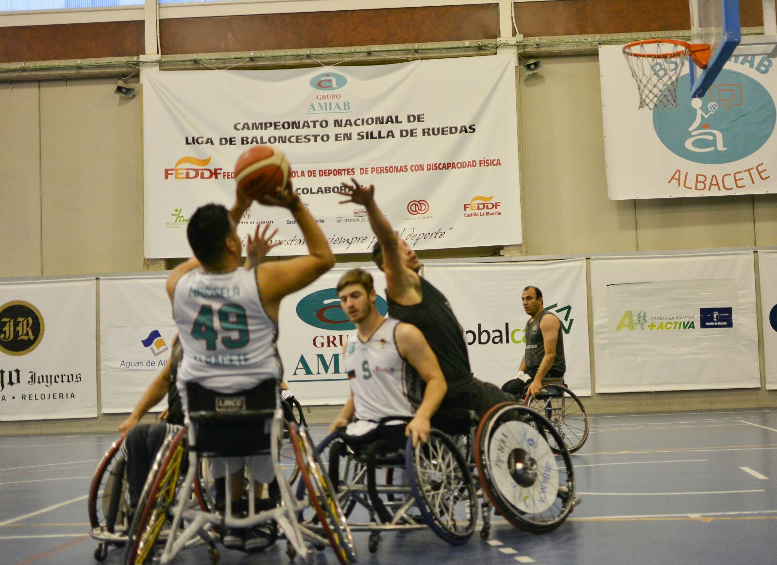 El BSR Amiab Albacete fue muy superior al Abencosa y logró su tercer triunfo consecutivo (85-48)