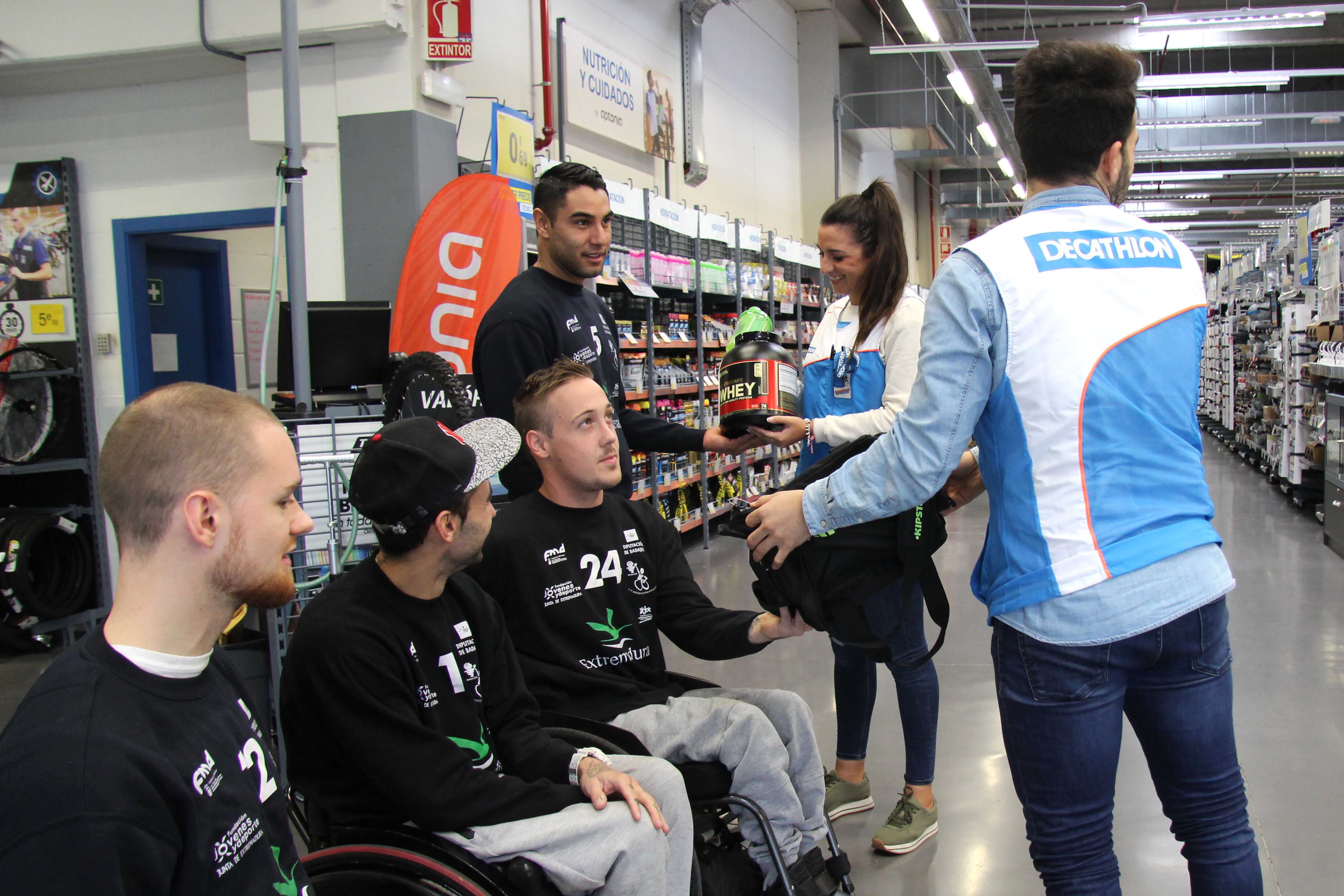 Decathlon apoyará al Mideba Extremadura esta temporada