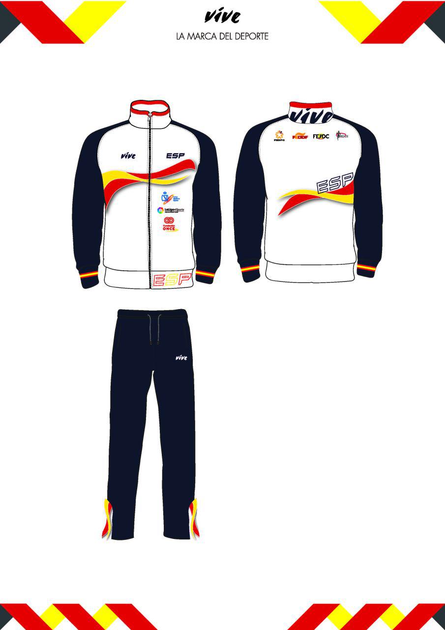 La FEDDF estrena nuevos diseños en las prendas deportivas para el nuevo ciclo 2017-2020