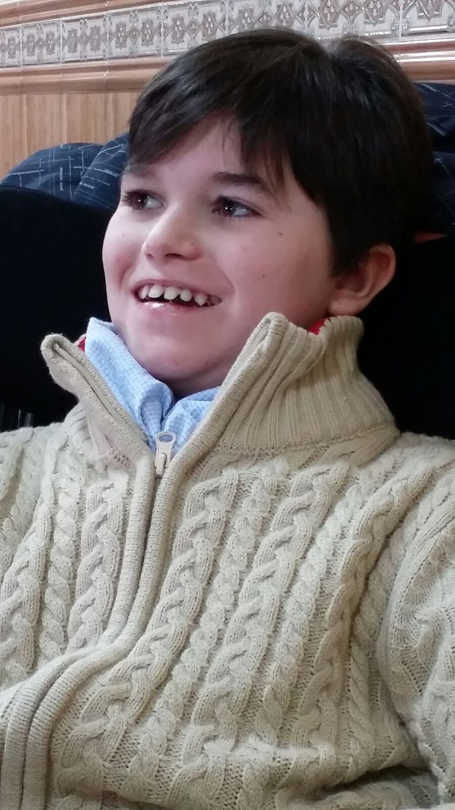 El BSR Vistazul apoya a un niño con síndrome de Rett