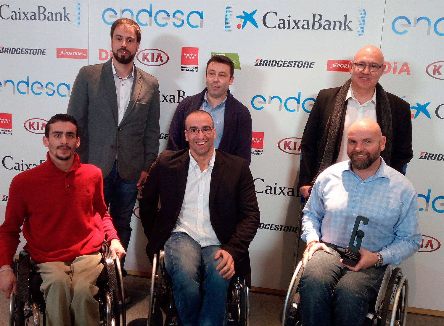 La selección española masculina de baloncesto en silla de ruedas, Premio Gigantes al Equipo Revelación
