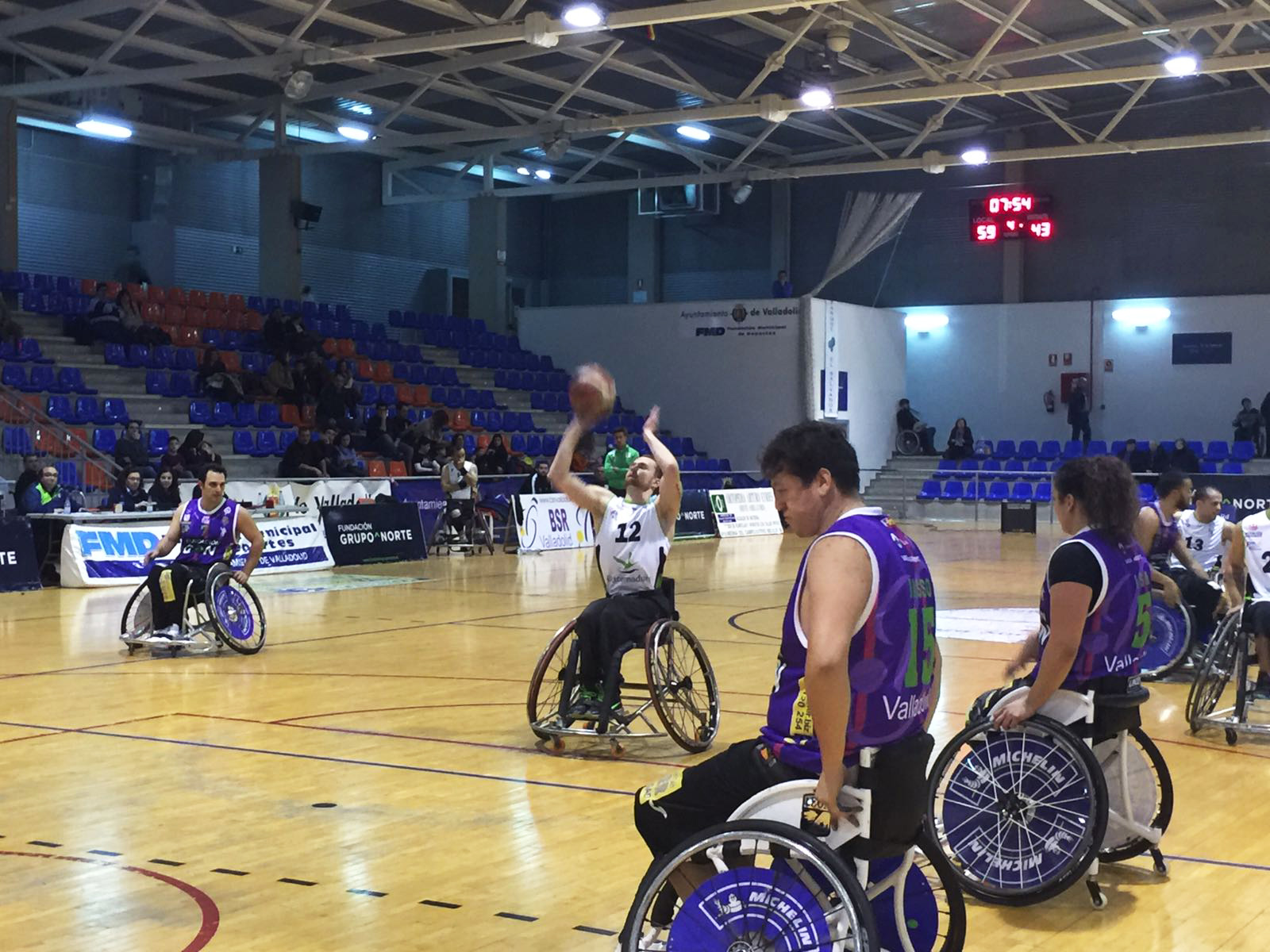 Un mal primer cuarto pasa factura al Mideba en Valladolid (66-53)
