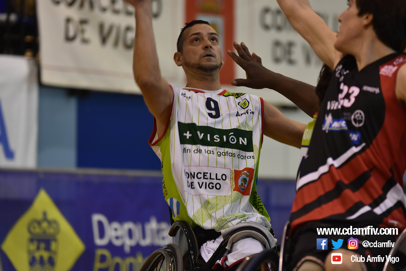 El MasVisión Amfiv B tutea al líder invicto y roza la sorpresa en Burgos