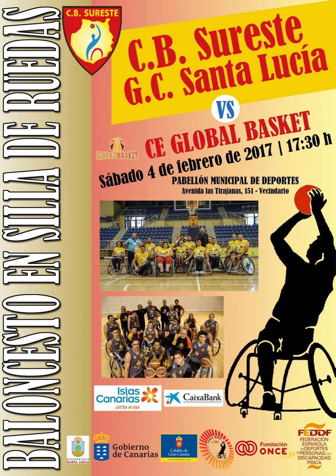 Global Basket UAB sabe sufrir para llevarse la victoria en Gran Canaria