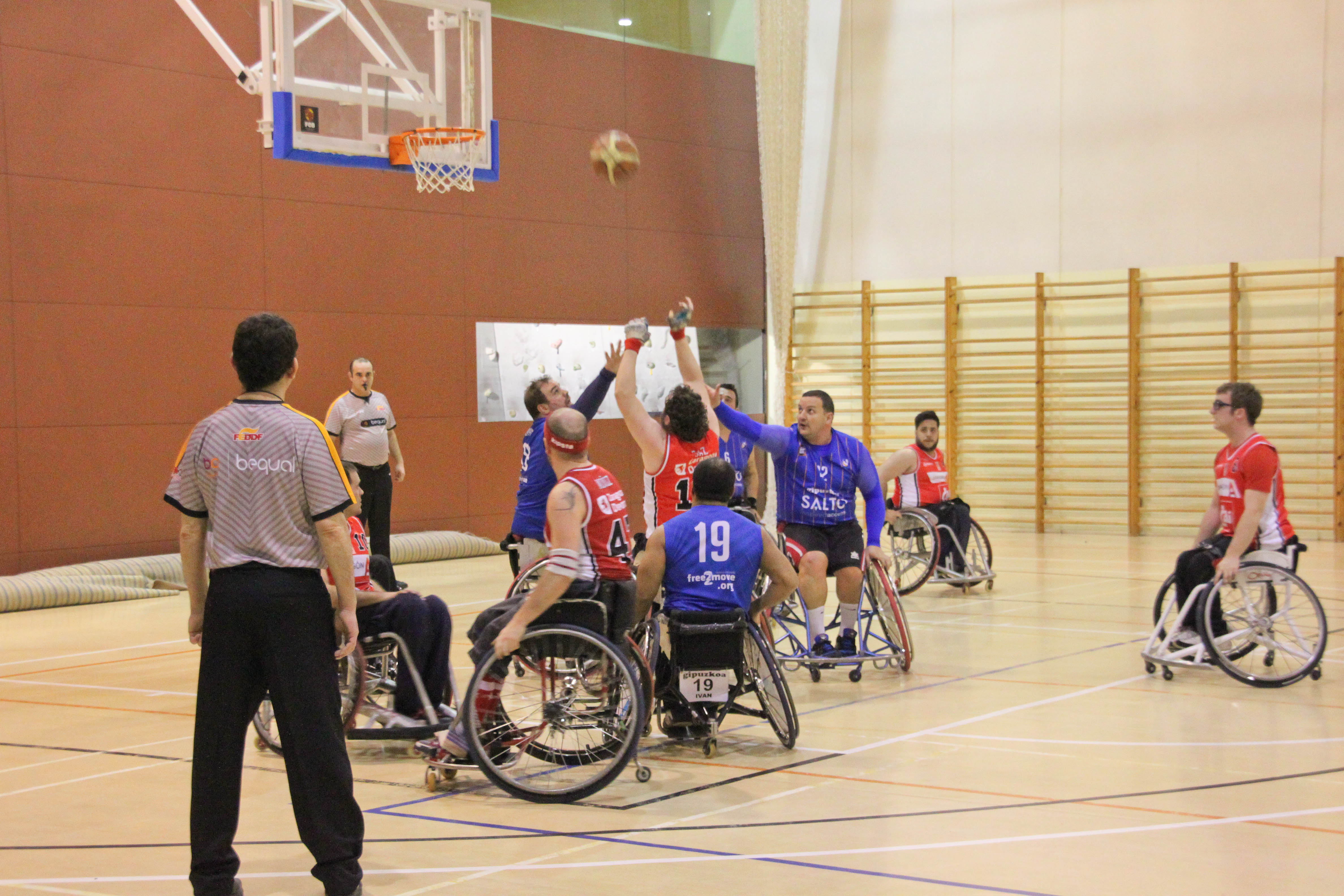 CAI Deporte Adaptado Zaragoza 38-43 SALTO Bera Bera