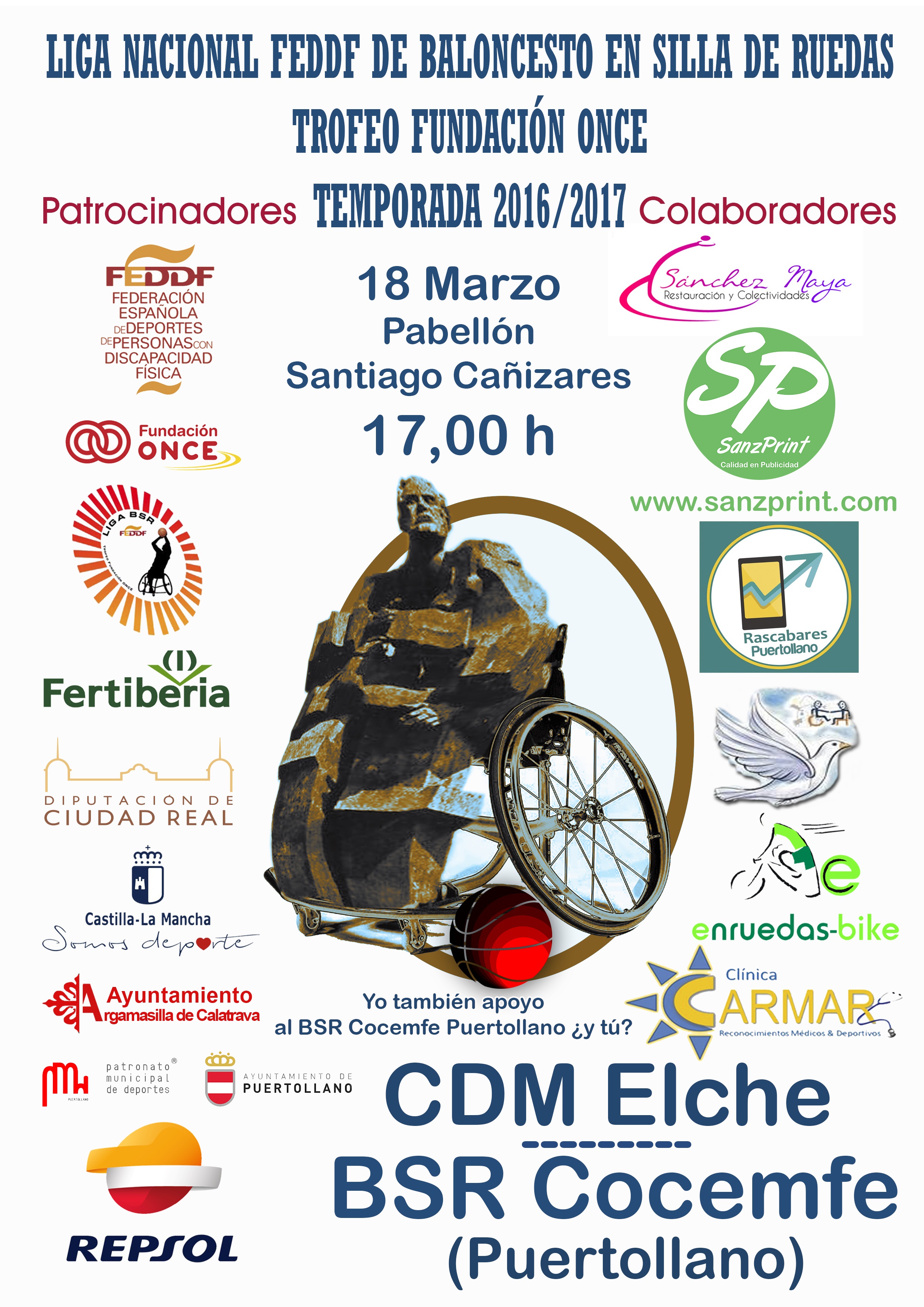 COCEMFE Puertollano vs CDM Elche
