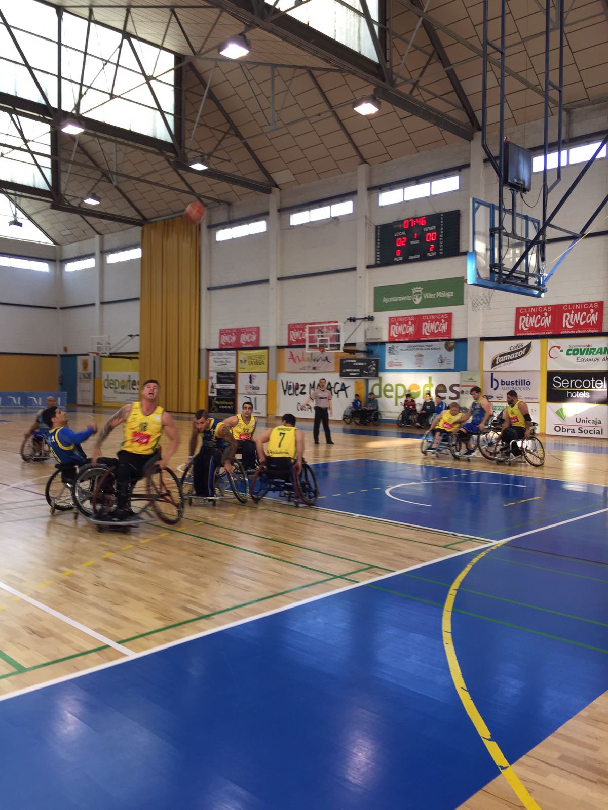 El BSR ACE Gran Canaria entrega el partido de Málaga en el primer cuarto 65-56