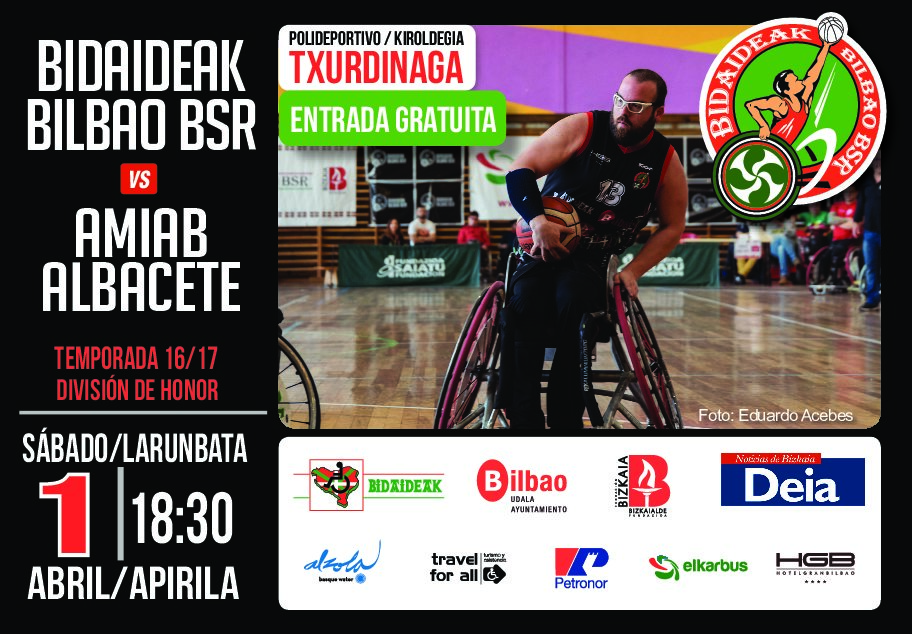 Bidaideak Bilbao BSR vs AMIAB Albacete