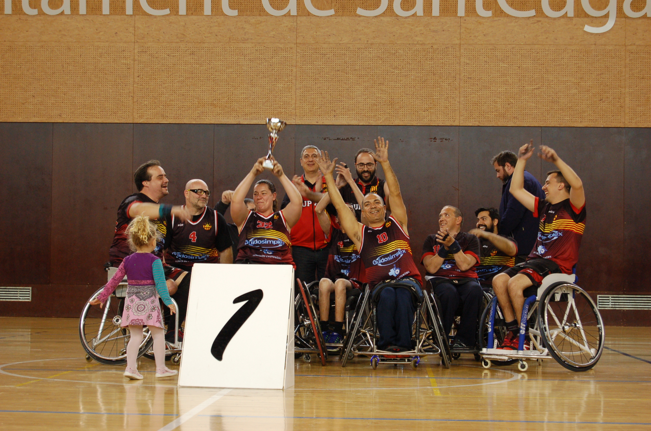 El CE BCR CEM se proclama campeón de Cataluña de Baloncesto en Silla de Ruedas