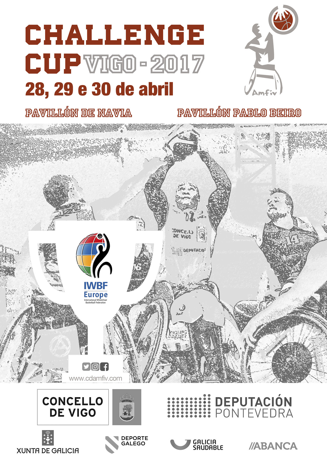El Amfiv va a por todas en la Challenge Cup que organiza en Vigo
