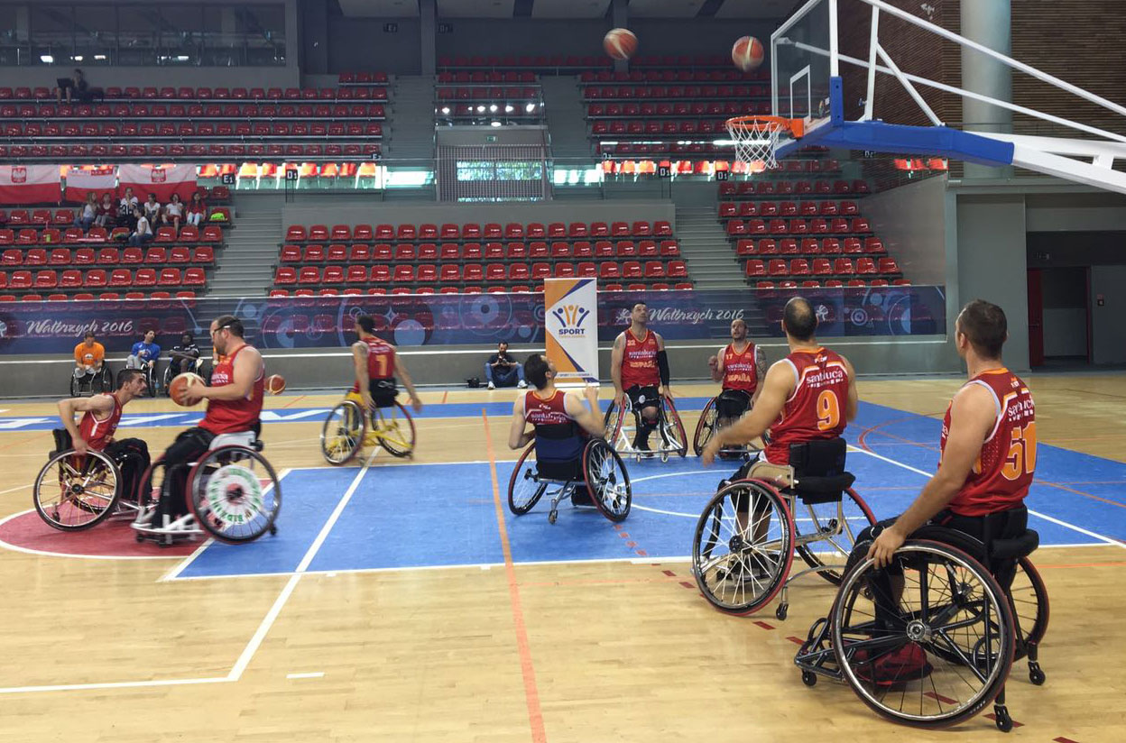 España juega este fin de semana el Preeuropeo de baloncesto en silla de ruedas