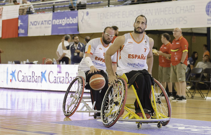 La selección masculina acaba quinta en el Europeo de Baloncesto en Silla de Ruedas