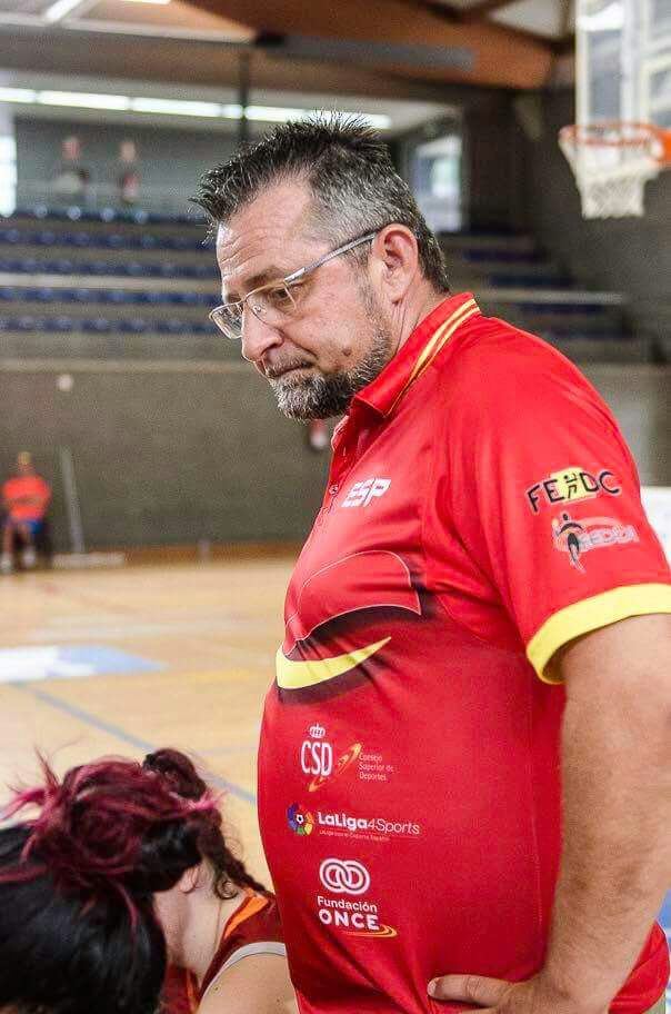 David Benítez pertenece al Cuerpo Técnico del combinado nacional que ha alcanzado la 5ª plaza en el Europeo de Adeje (Tenerife)