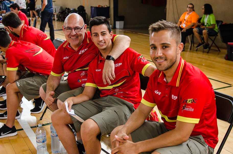 Jorge Borba vuelve  ilusionado de su debut con la Selección Española en el Europeo