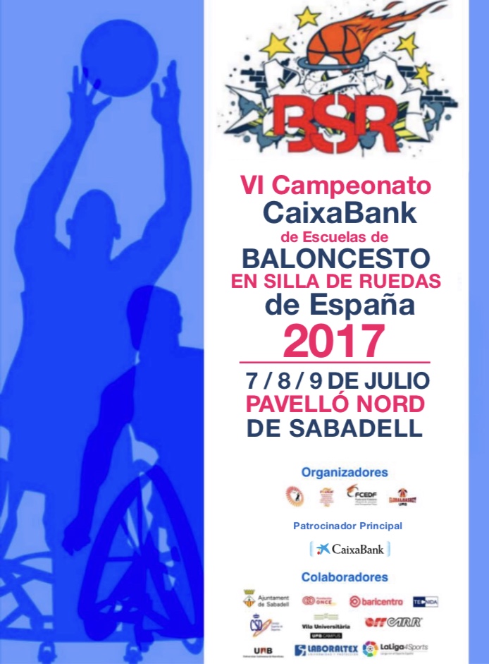 Sabadell acoge el VI Campeonato CaixaBank de Escuelas de Baloncesto en Silla de Ruedas de España