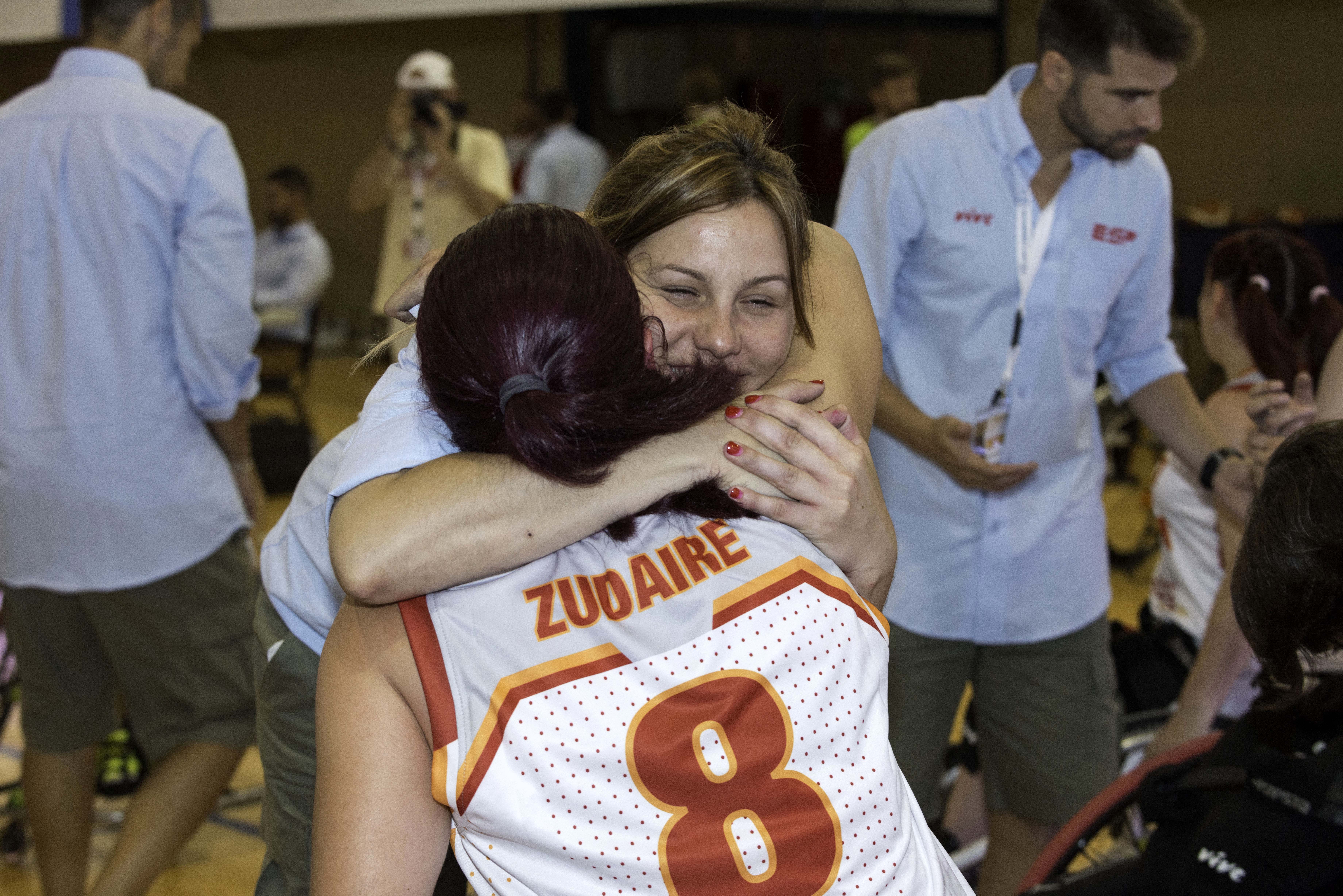 Veva Tapia ya puede jugar con la selección española de baloncesto en silla de ruedas