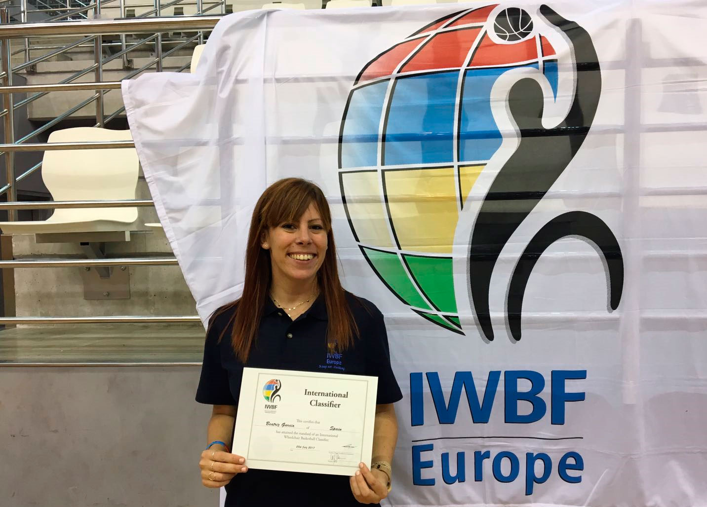 Beatriz García, nueva clasificadora internacional de baloncesto en silla de ruedas