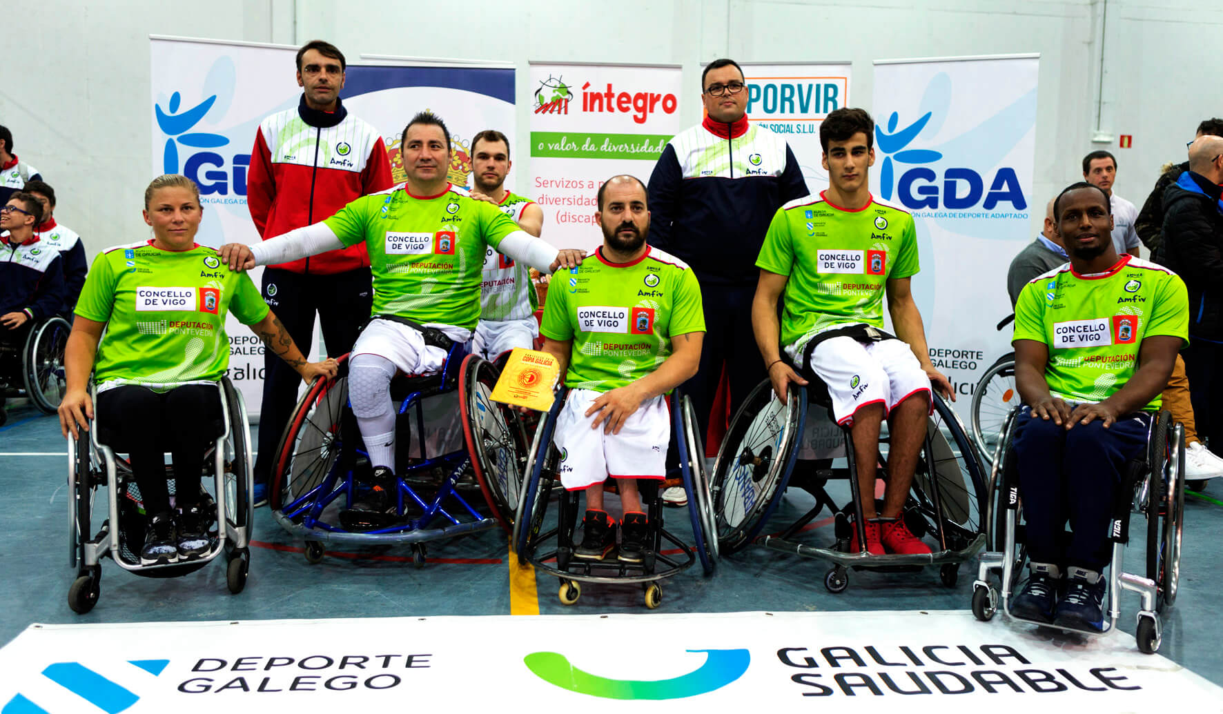 Un Amfiv en cuadro busca este domingo en Redondela ampliar su reinado en la Copa Galicia