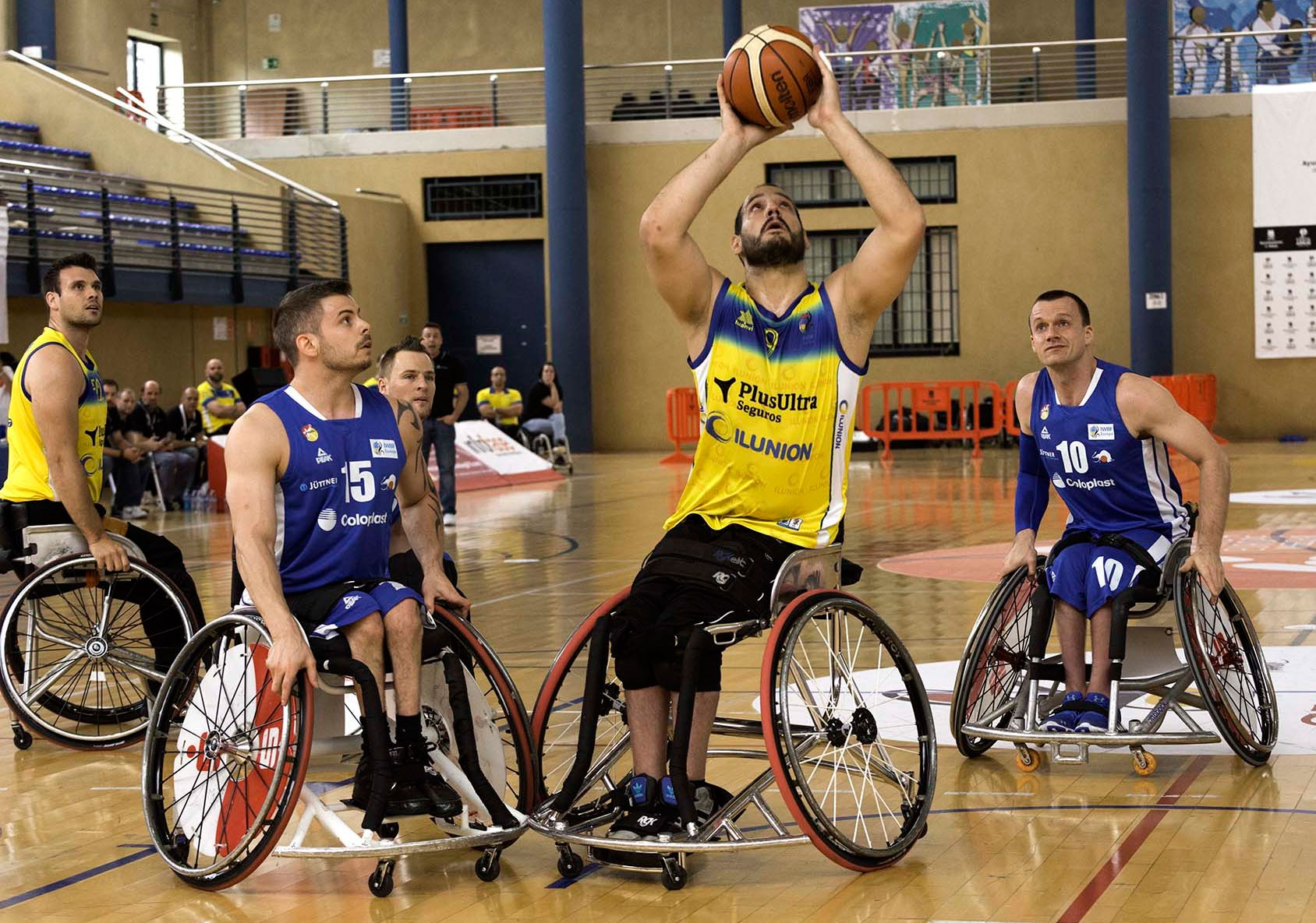 Seis clubes españoles de baloncesto en silla de ruedas jugarán en Europa en 2018