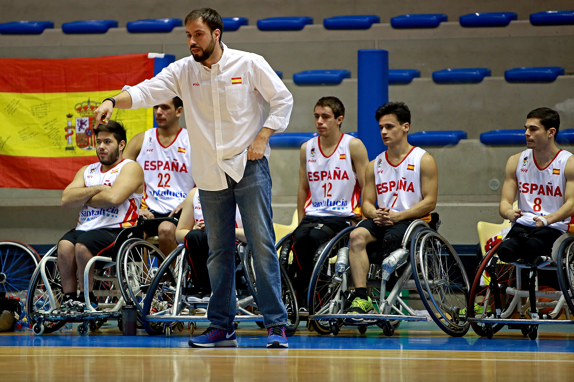 España comienza en León la preparación del Europeo Sub-22 de Baloncesto en Silla de Ruedas