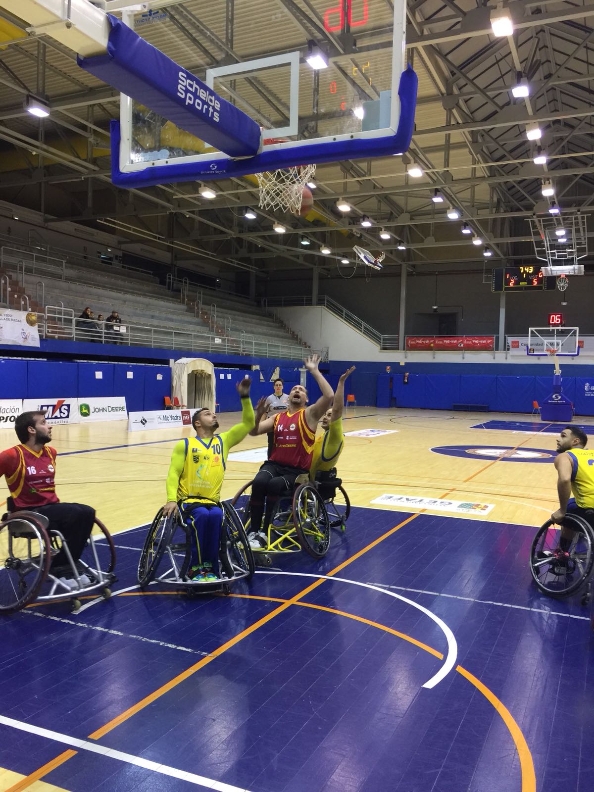 Clara victoria del BSR Ace Gran Canaria en Getafe 54 - 79