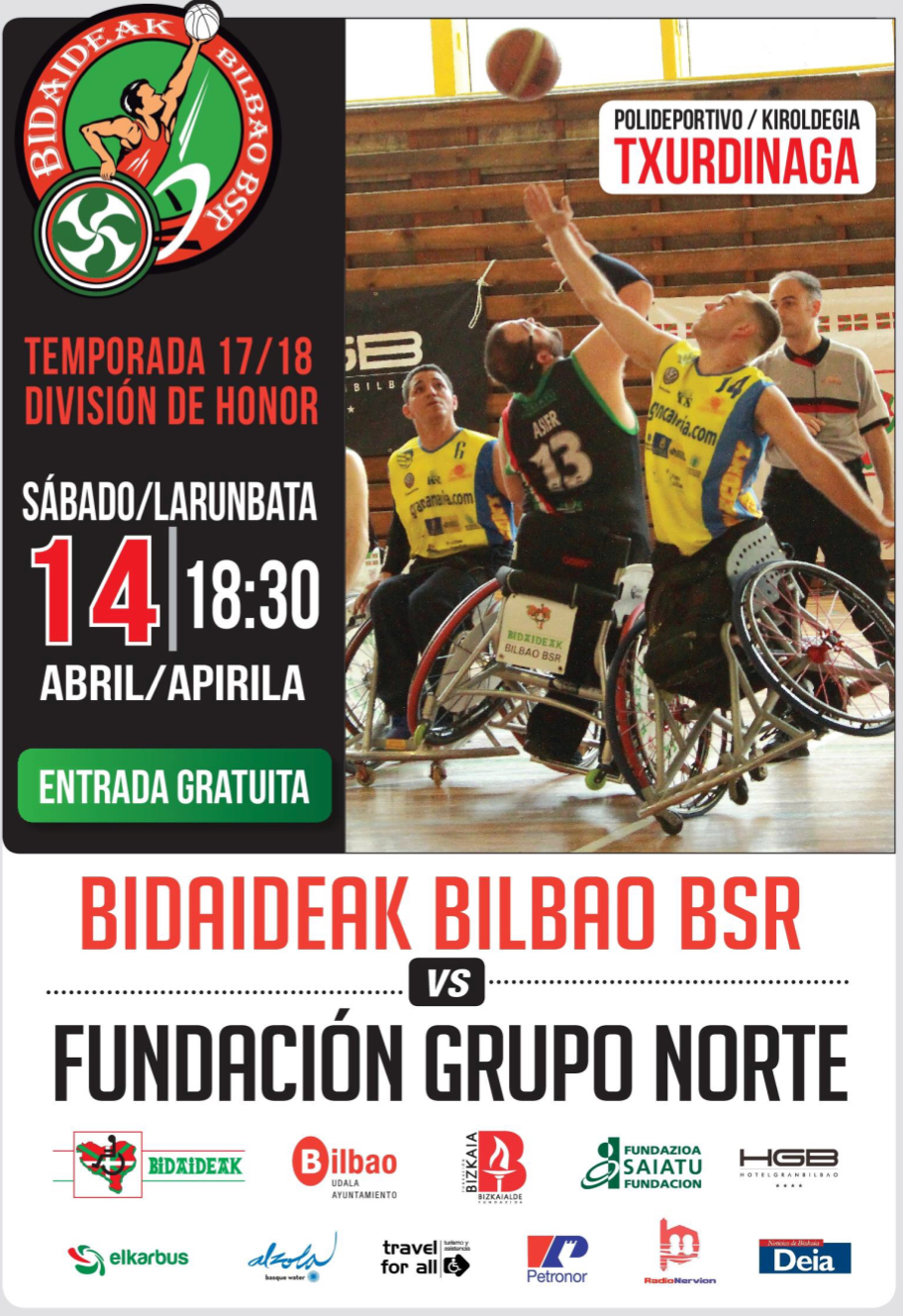 Partido clave para el Bidaideak Bilbao 