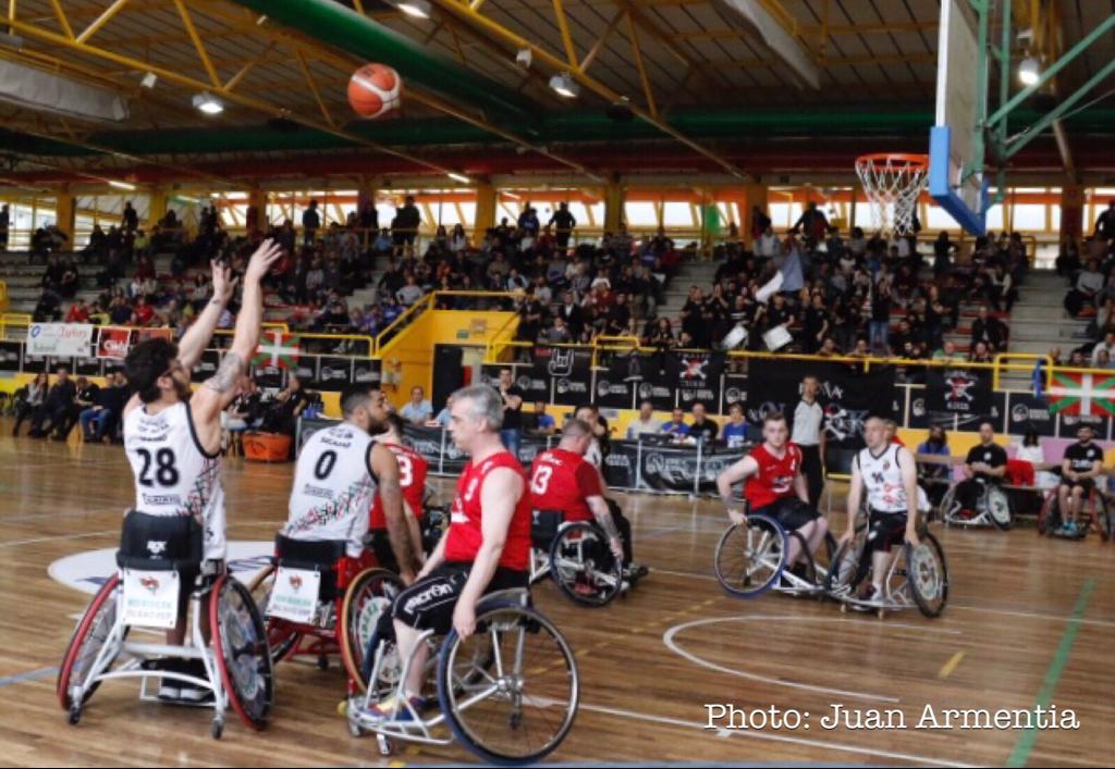 España tiene ya la mejor liga europea de baloncesto en silla de ruedas