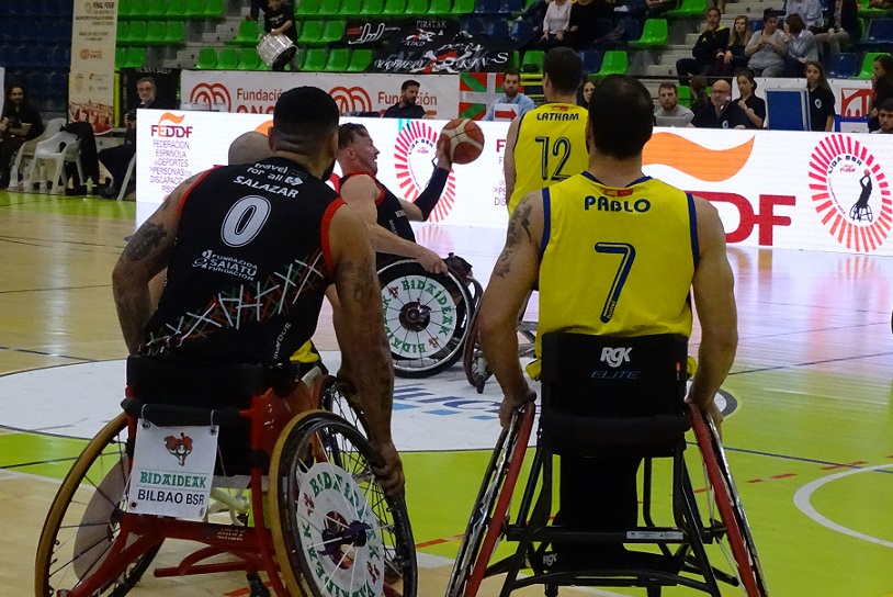 AMIAB Albacete o Bidaideak Bilbao será por primera vez campeón de la liga de baloncesto en silla de ruedas