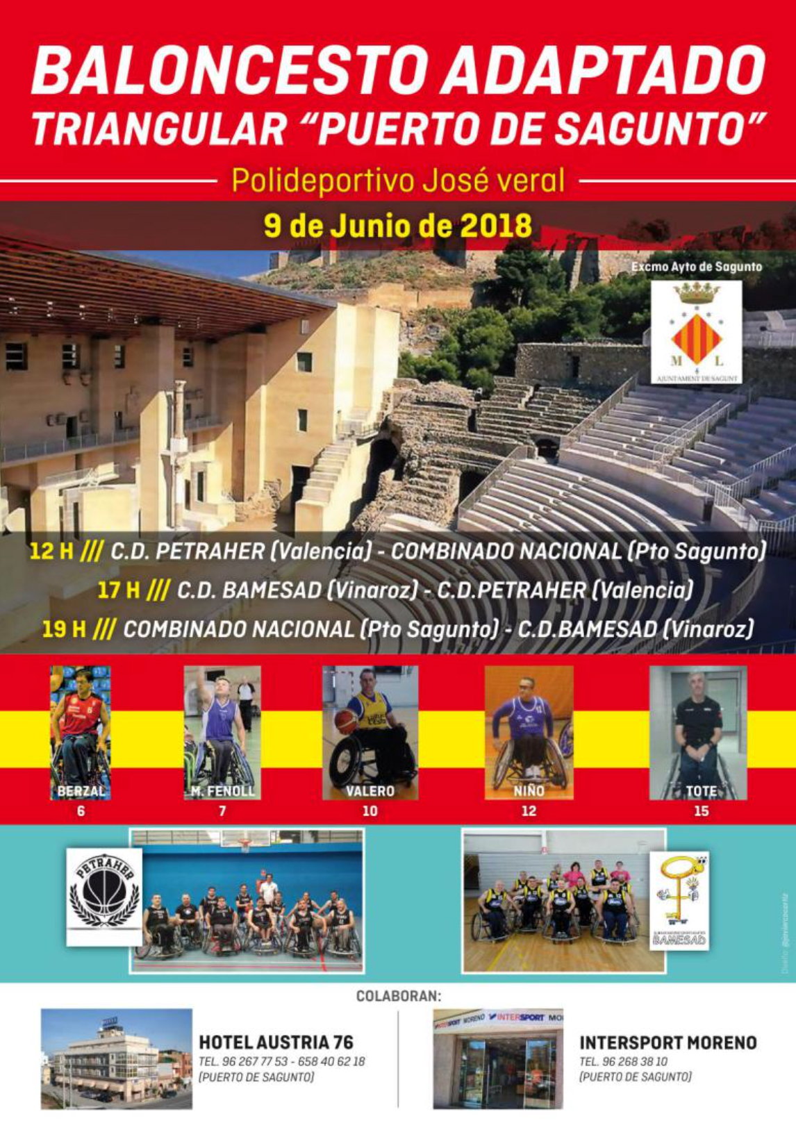 Torneo triangular Puerto de Sagunto