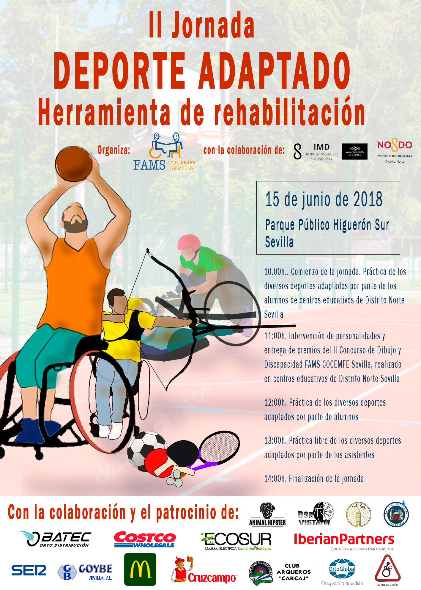 BSR Vistazul, protagonista en una Jornada de Deporte Adaptado en Sevilla