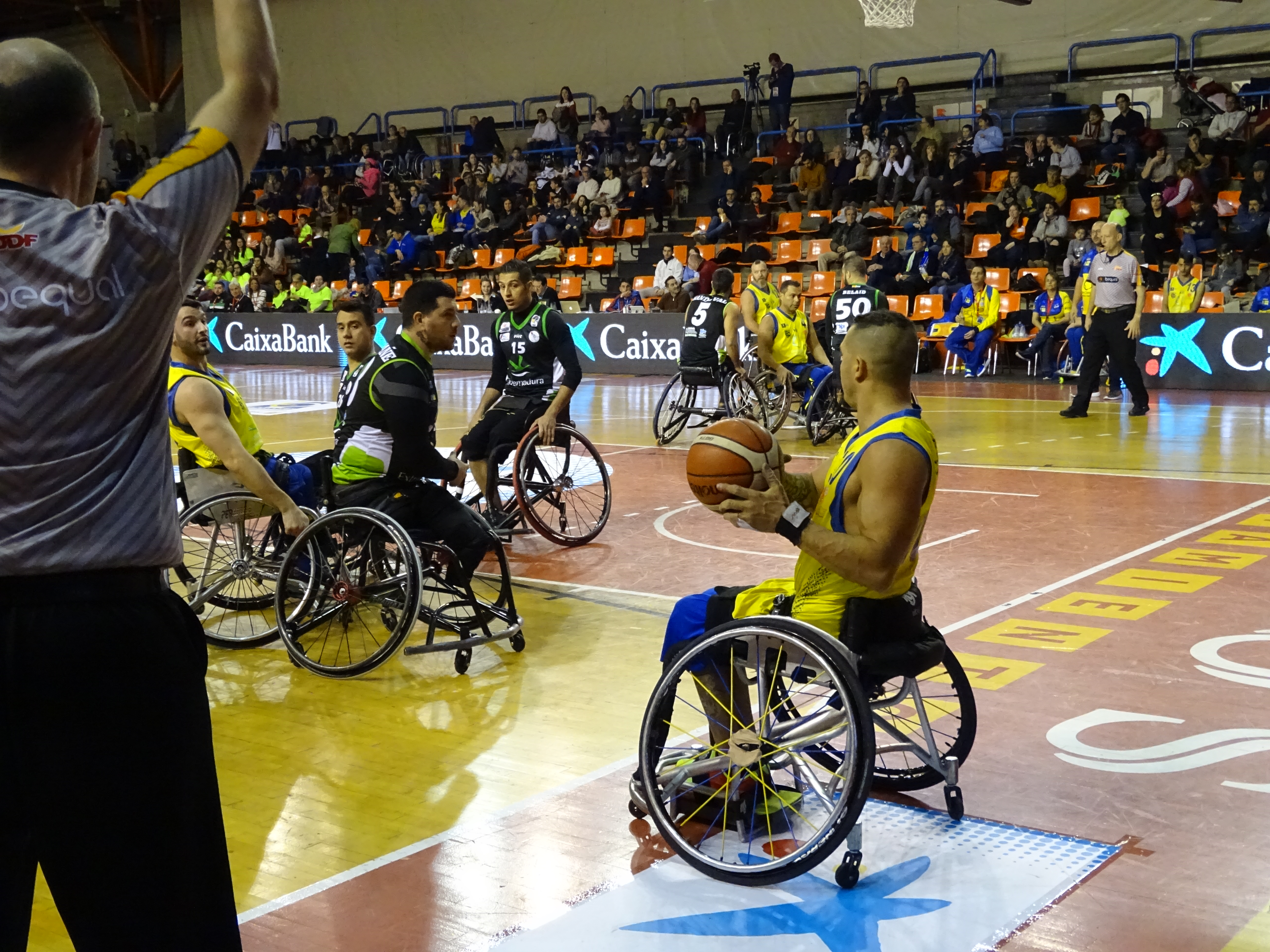 La liga de baloncesto en silla de ruedas crece con 34 clubes