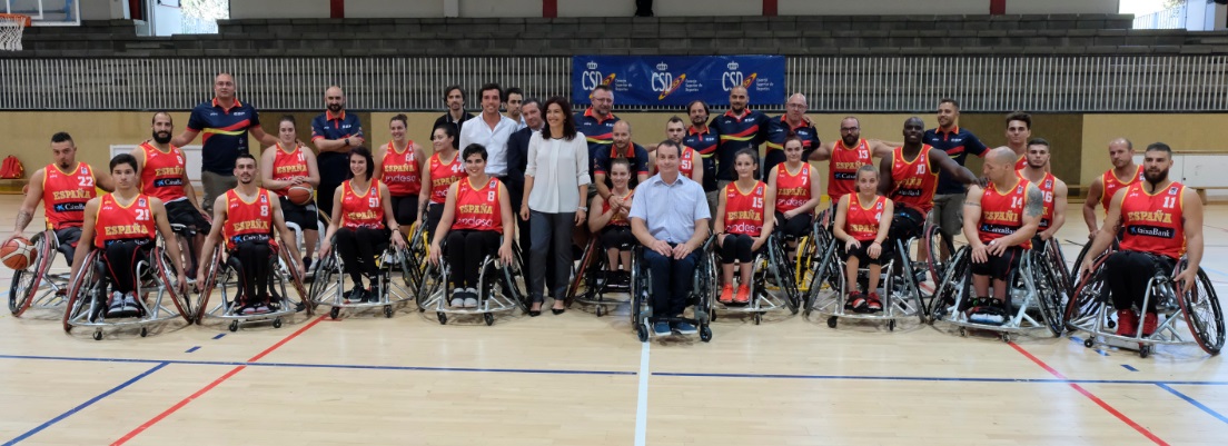 Rienda anima a España antes del Mundial de Hamburgo de Baloncesto en Silla de Ruedas