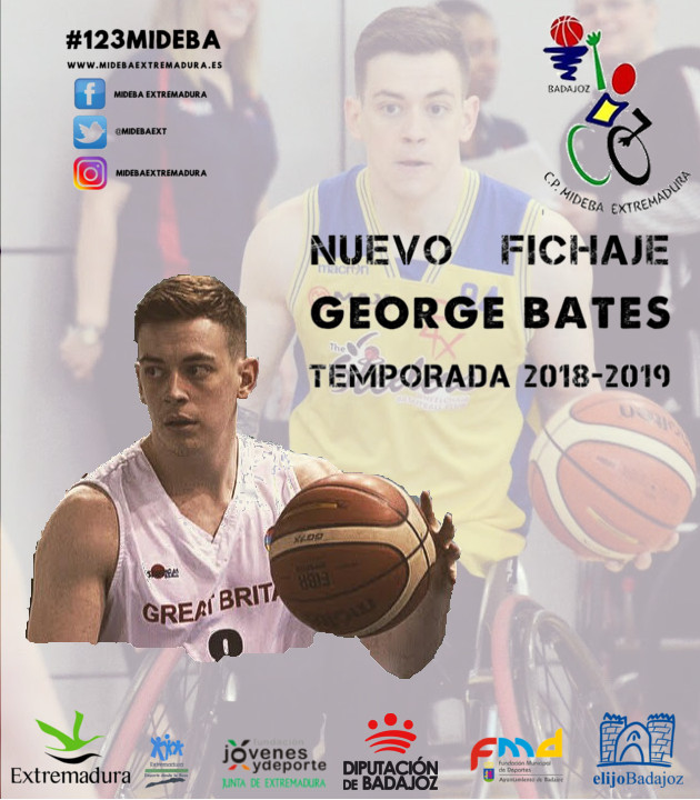 George Bates se incorpora al Mideba Extremadura
