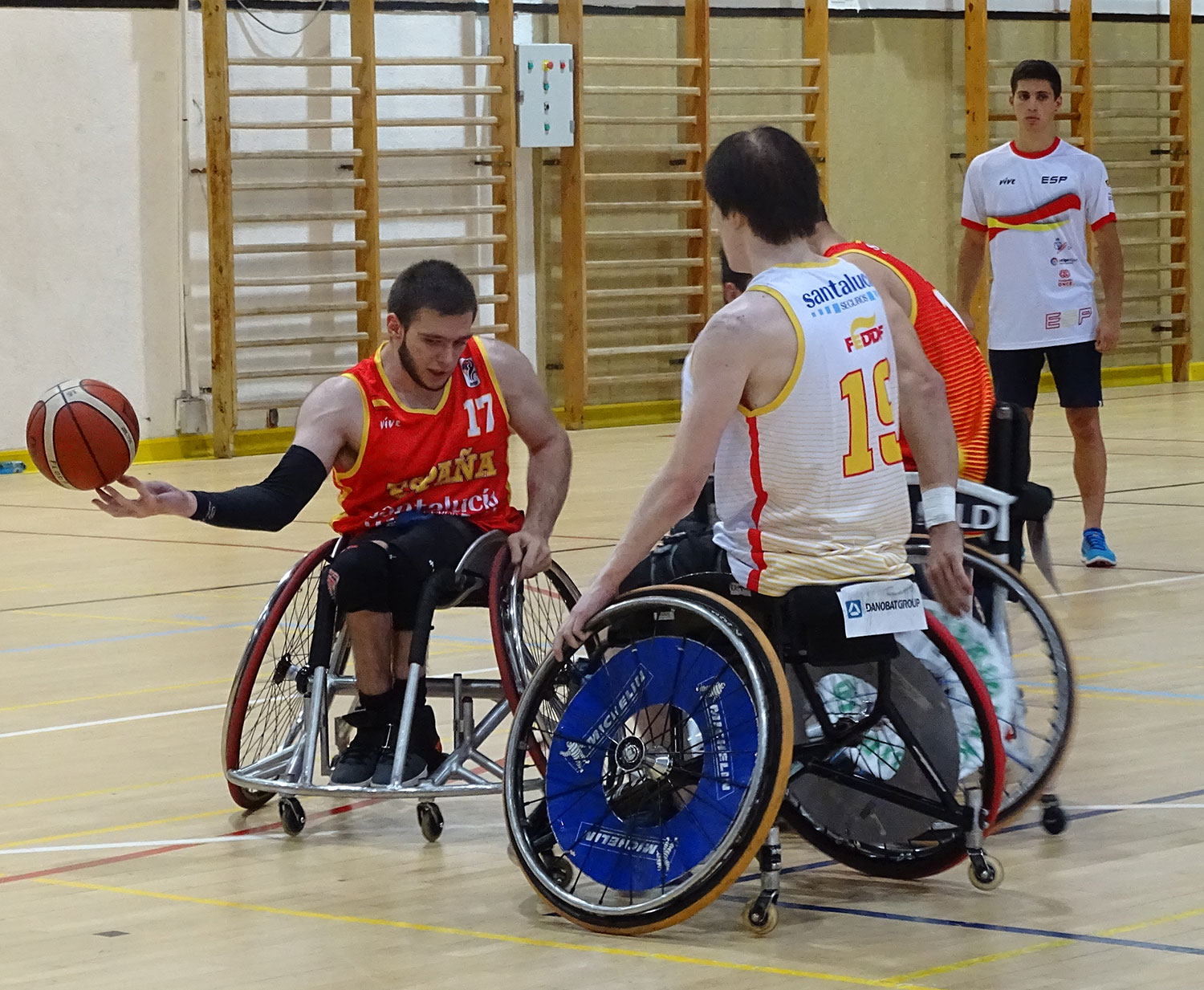España ultima en Madrid la preparación para el Europeo Sub-22 de Baloncesto en Silla de Ruedas