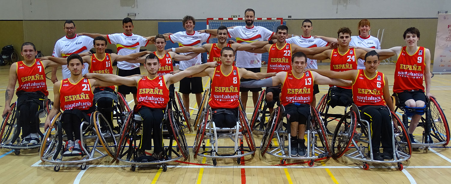 España aspira a medalla en el Europeo Sub-22 de Baloncesto en Silla de Ruedas