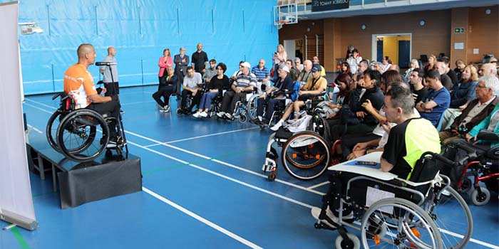 Éxito de participación en los Jocs Esportius celebrados en el Instituto Guttmann