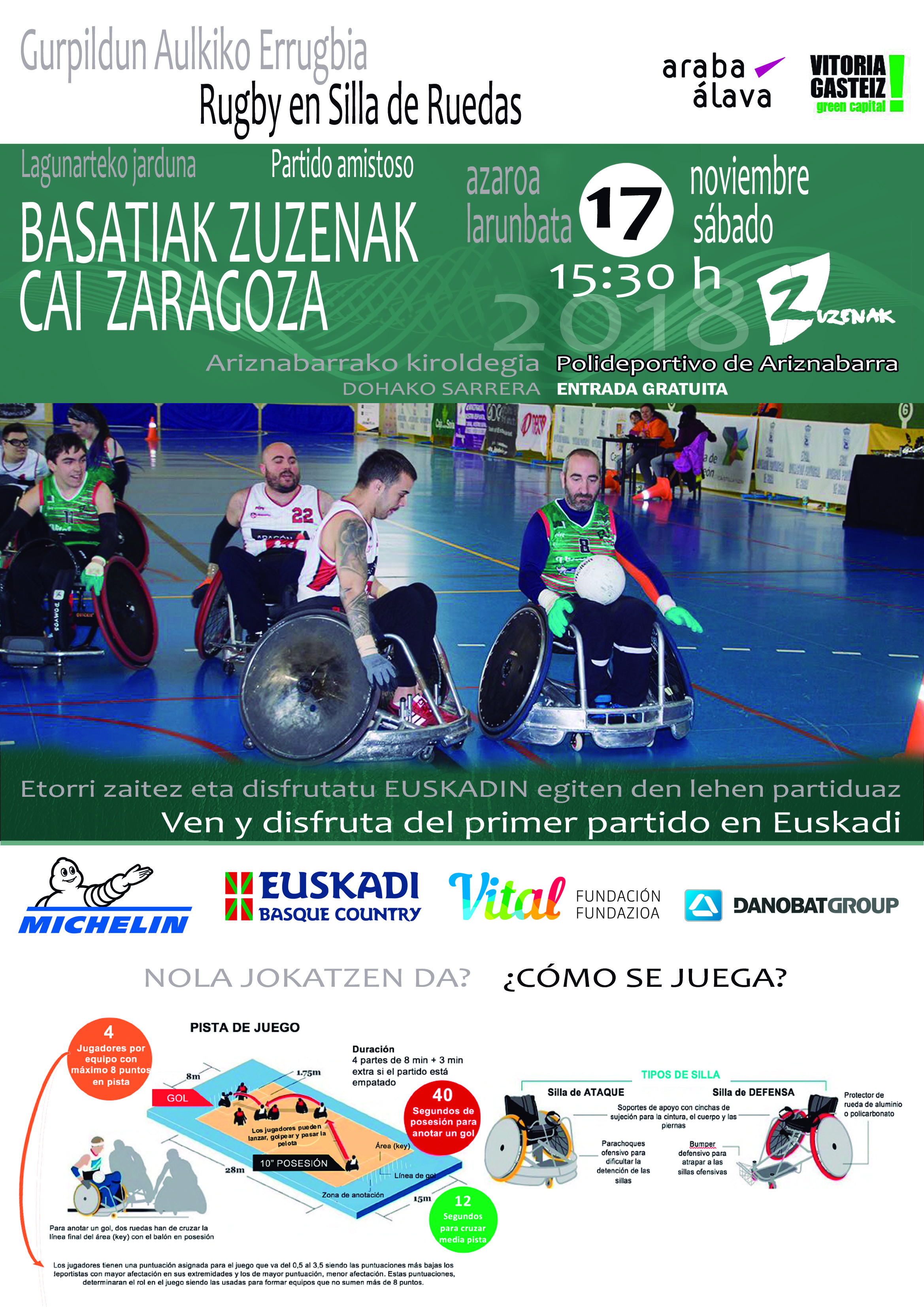 Liga BSR - DIV. HONOR (previa Zuzenak): El Fundación Vital Zuzenak recibe a un poderoso BSR ACE Gran Canaria