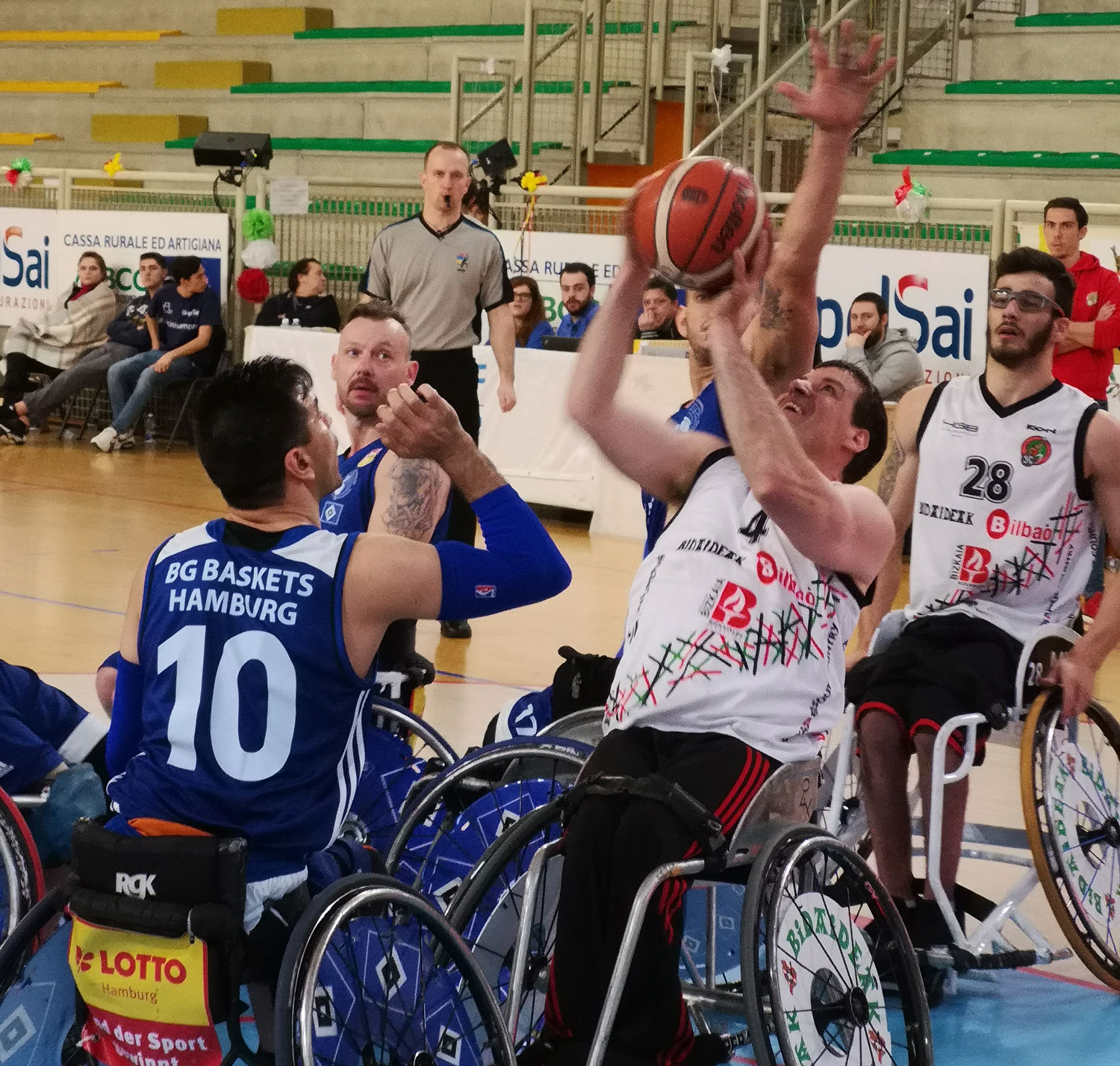 Cara y cruz en el debut histórico del Bidaideak Bilbao BSR en la Champions
