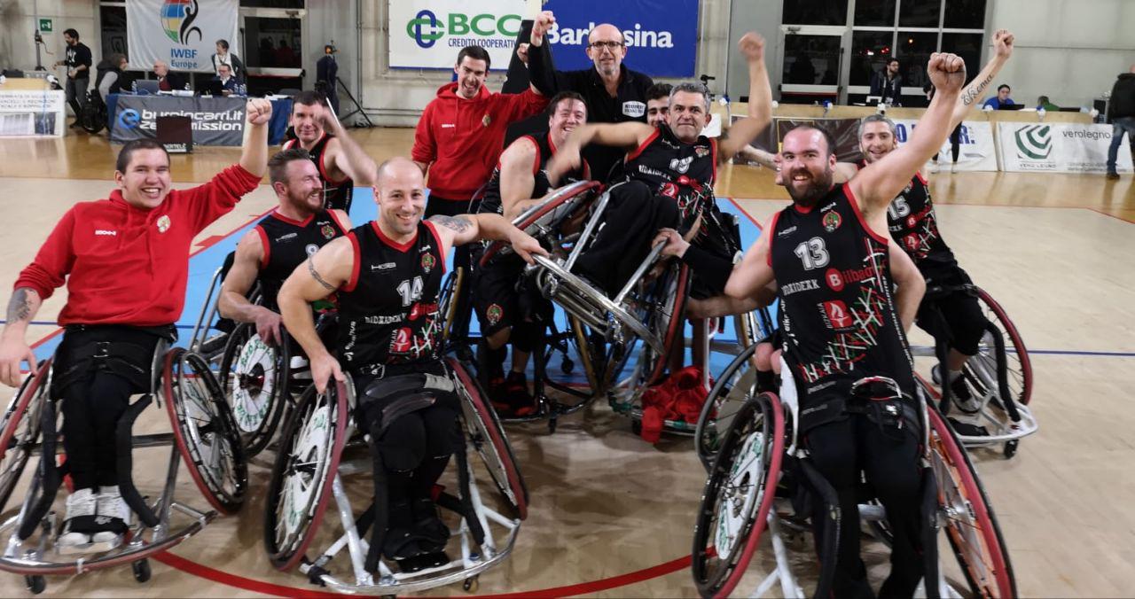 El Bidaideak Bilbao hace historia al llegar por primera vez a los cuartos de la Champions