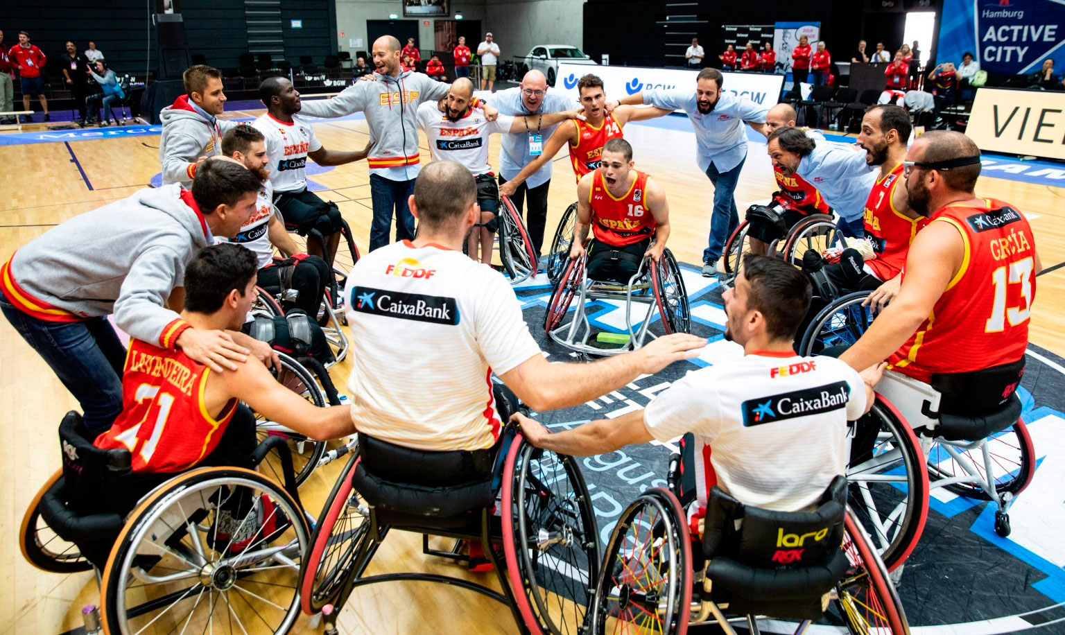 Primeros rivales de España en el Europeo Masculino de Baloncesto en Silla de Ruedas