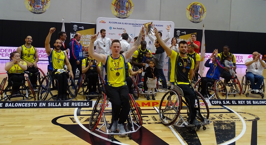 Un Ilunion de récord gana su 18ª Copa del Rey de Baloncesto en Silla de Ruedas